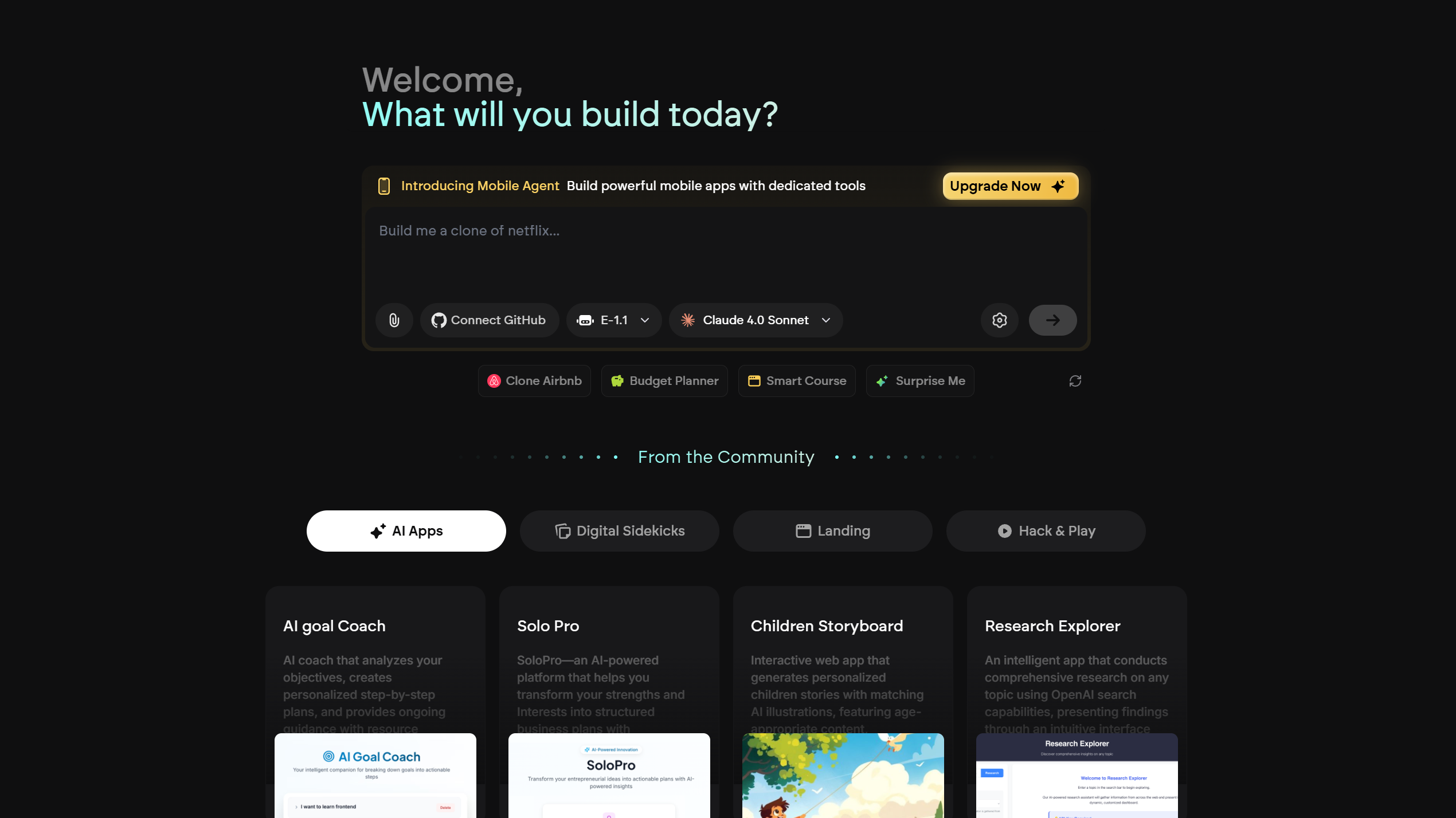 Emergent preview