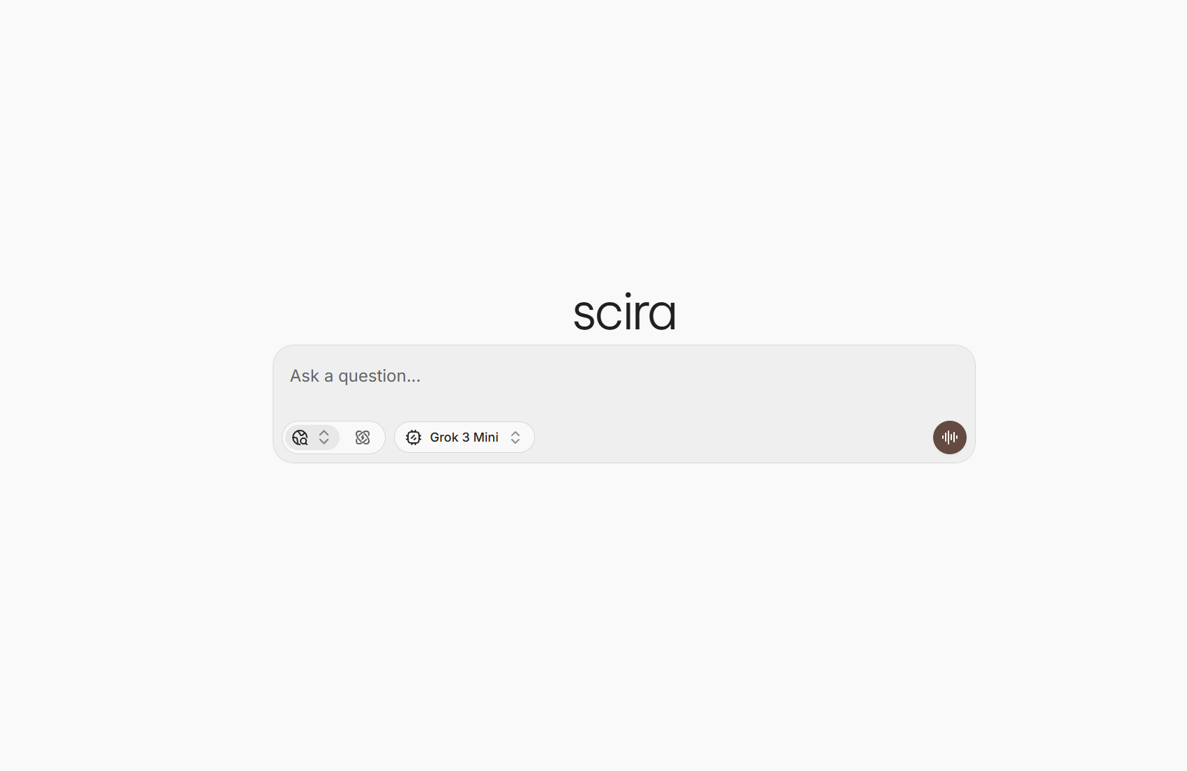 Scira AI preview