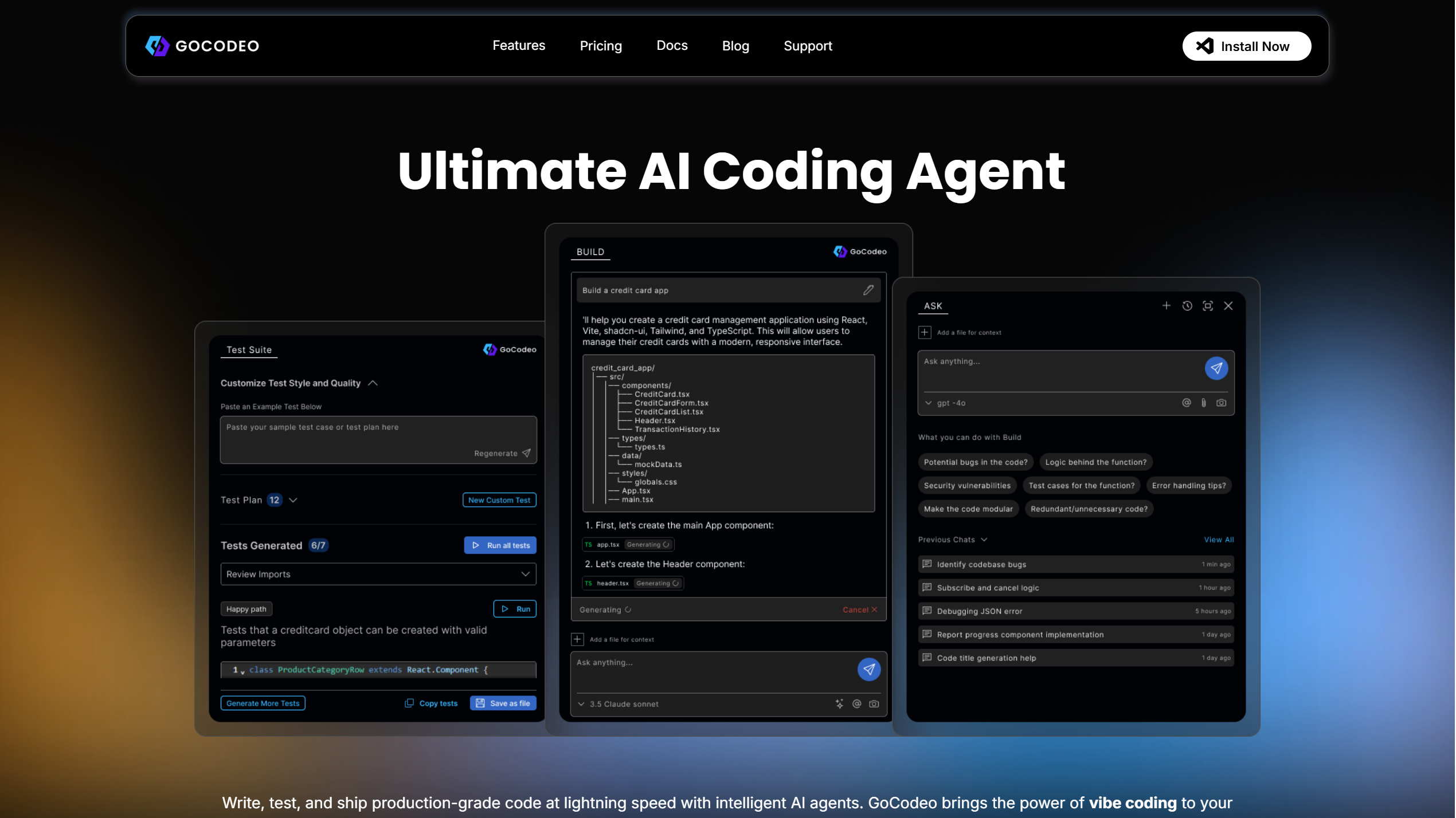 GoCodeo preview